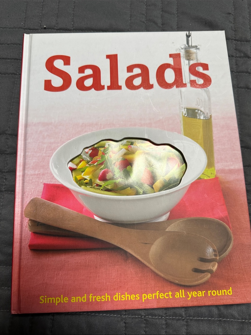 Salads Cookbook - Red Cover